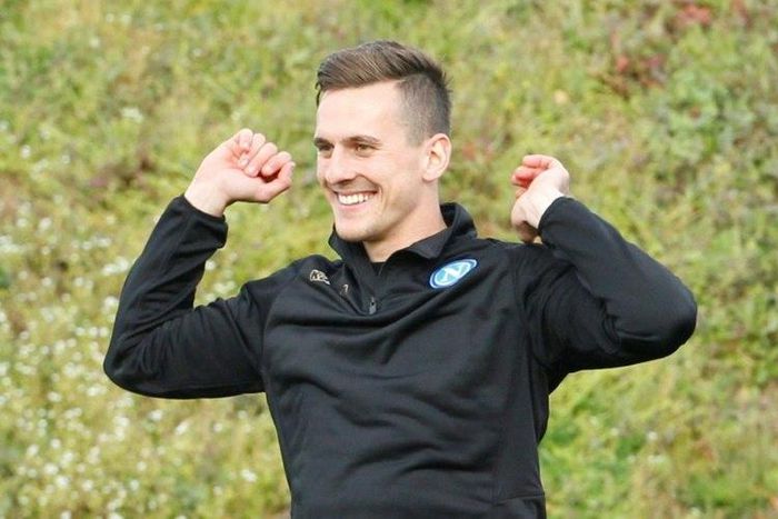 Napoli's forward Arkadiusz Milik says he can help Napoli achieve their objective of a top-two finish