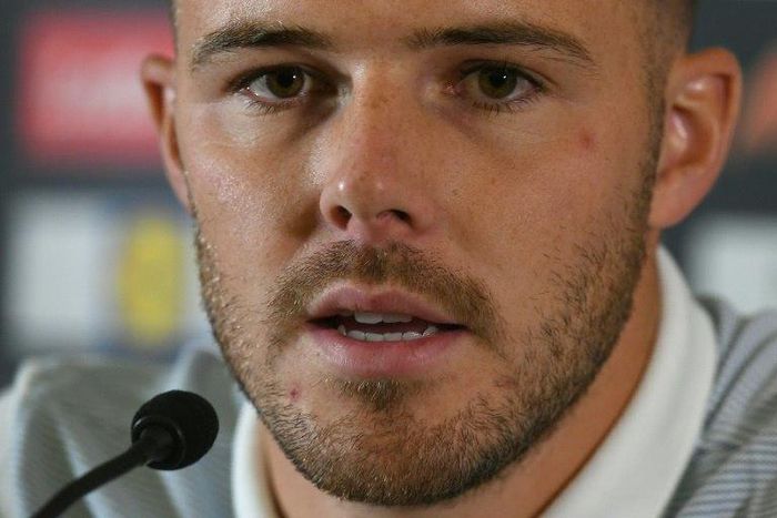 "It was tough, but it was one of the most rewarding experiences I've ever had," Stoke City goalkeeper Butland told reporters at England's St George's Park training base in Burton-on-Trent June 6, 2017