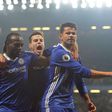Marcos Alonso, Victor Moses, Cssar Azpilicueta and Diego Costa