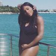 Serena Williams flaunts baby bump