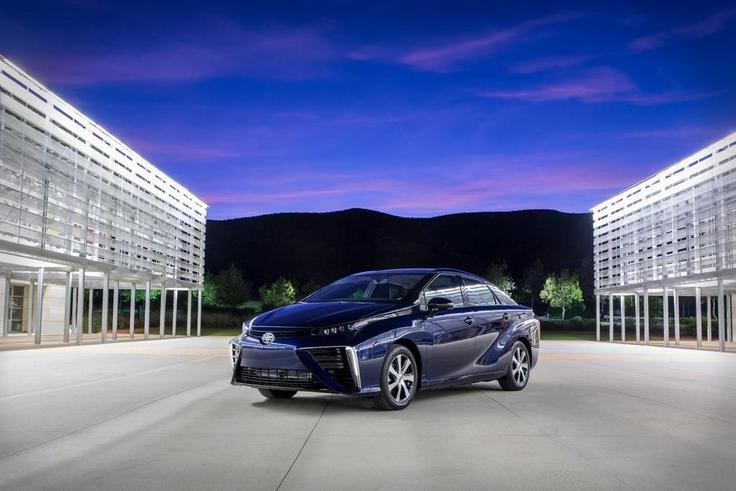 3. Toyota has been working on hydrogen-powered cars the longest, having put 23 years into the technology. Here we see its hydrogen car, the Toyota Mirai.