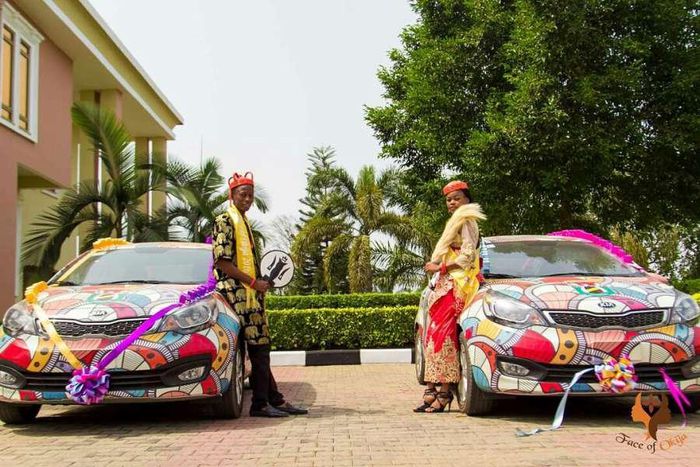 Winners of the Face of Okija 2016; Chinasa Ezeamaka and Chukwudi Enukoha