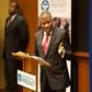 Ex-President Jonathan speaking to U.S. Legislators