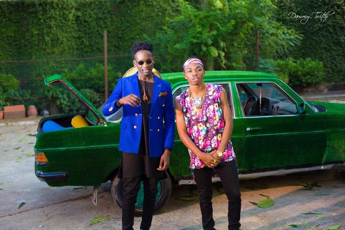 Mayorkun and Mr Eazi in 'Love you tire' video