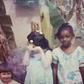 Throwback photo of Annie with old friend, April