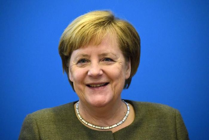 In her New Year's address to Germans, Chancellor Angela Merkel (pictured November 2018) said long-held certainties about international cooperation were being put to the test