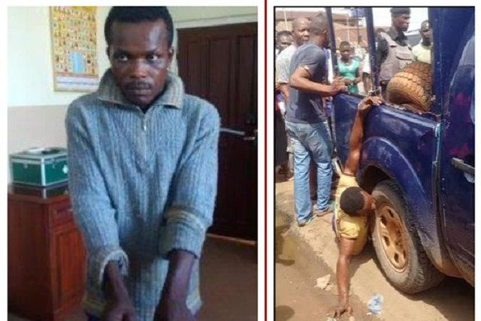 Kester Odozi said the police only found a cigarette packet on him