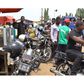 Okada riders in Madina (Greater Accra)