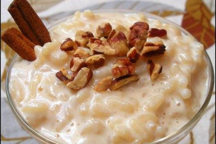 Rice pudding