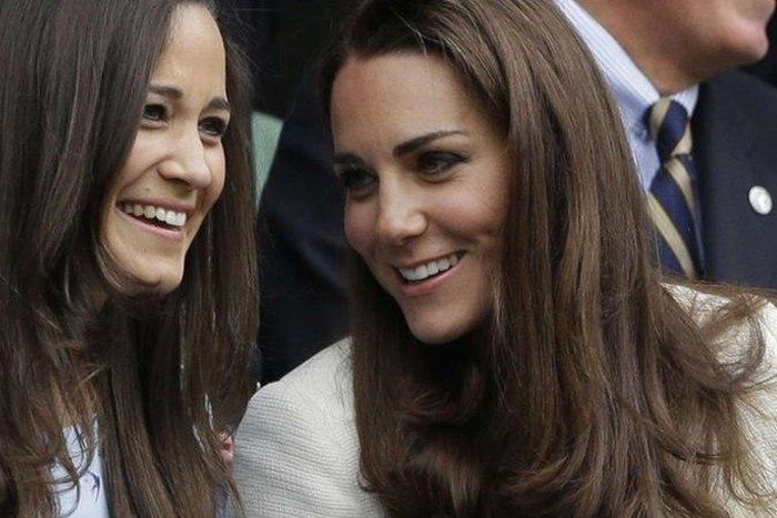 Pippa and Kate Middleton