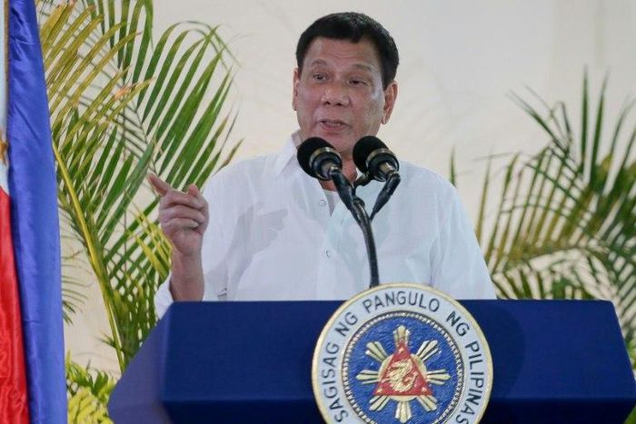 Philippine President Rodrigo Duterte