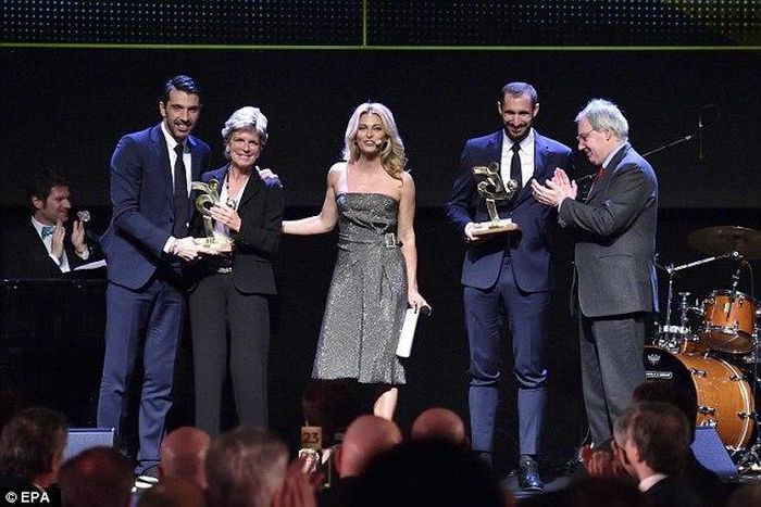 Juventus pair Gianluigi Buffon and Giorgio Chiellini