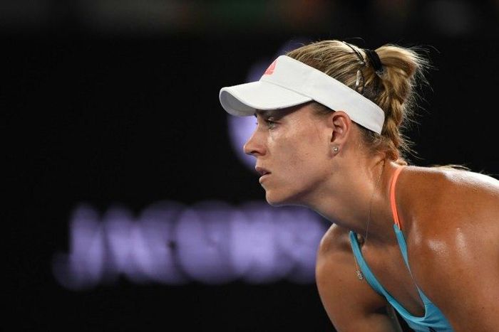 Germany's Angelique Kerber , in action on January 22, 2017, has used Dubai as a building block to repair her modest early season form