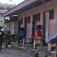 Prostitutes in front of their brothel