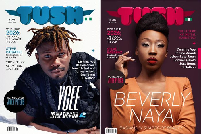 Ycee, Beverly cover Tush Magazine