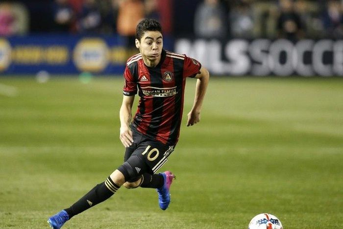 Miguel Almiron scored two goals as the Atlanta United defeated the New York City FC 3-1, at Bobby Dodd Stadium in Atlanta, on May 28, 2017