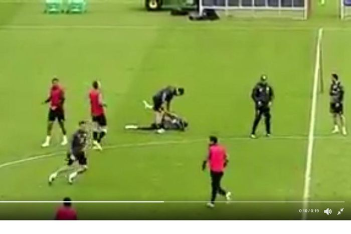 Victor Moses and John Terry