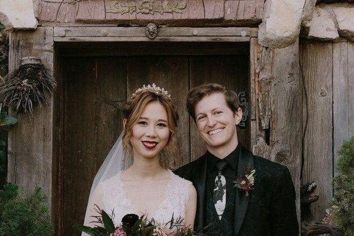 The couple that whipped up Harry Potter Magic at their wedding ceremony