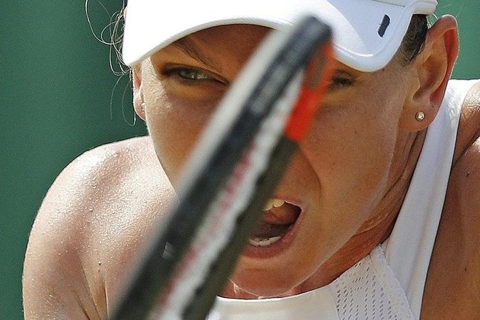 "I really believe in myself that I can win every match I play," said Romania's Simona Halep after her 7-6 (7/3), 6-2 win against Azarenka at Wimbledon on July 10, 2017