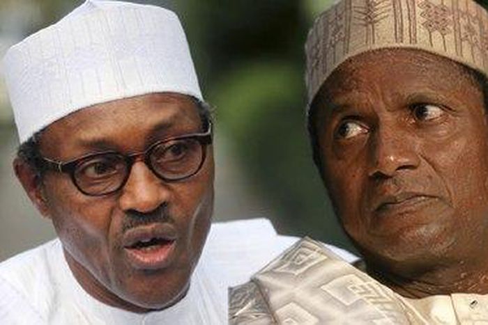 President Muhammadu Buhari and Late President, Umaru Musa Yar'Adua