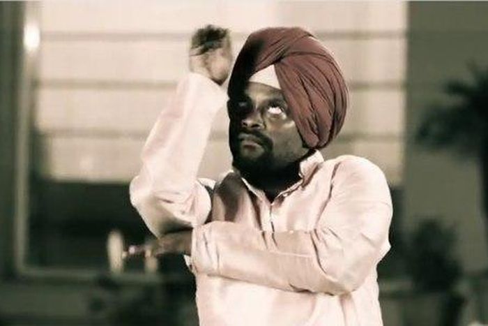 Ime Umoh Bishop in music video for "Love is in the Hair"