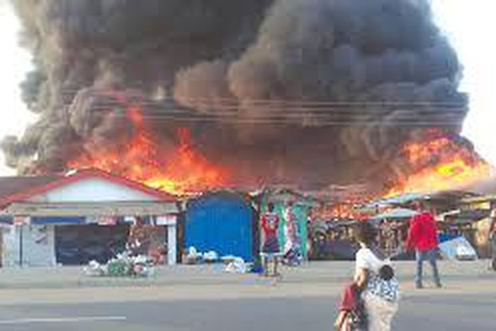 Second-hand cloth market Gusau