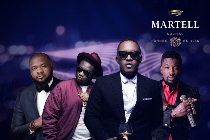 Martell "Be Curious" party cover bill