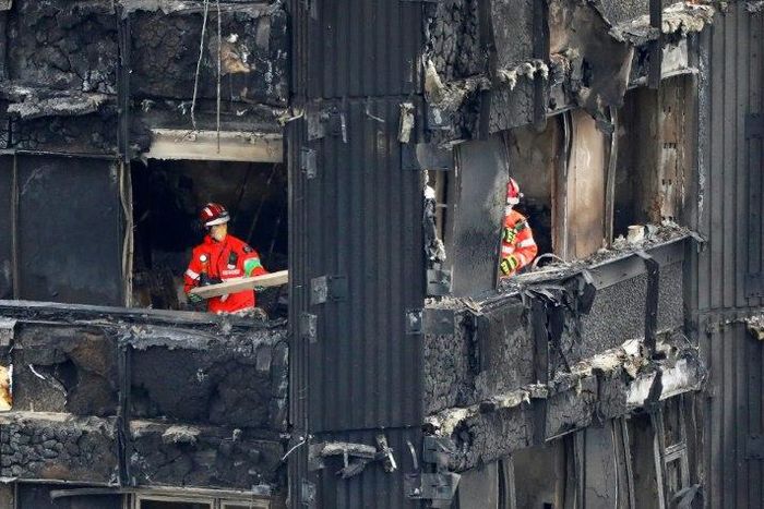 Public anger has erupted over the blaze