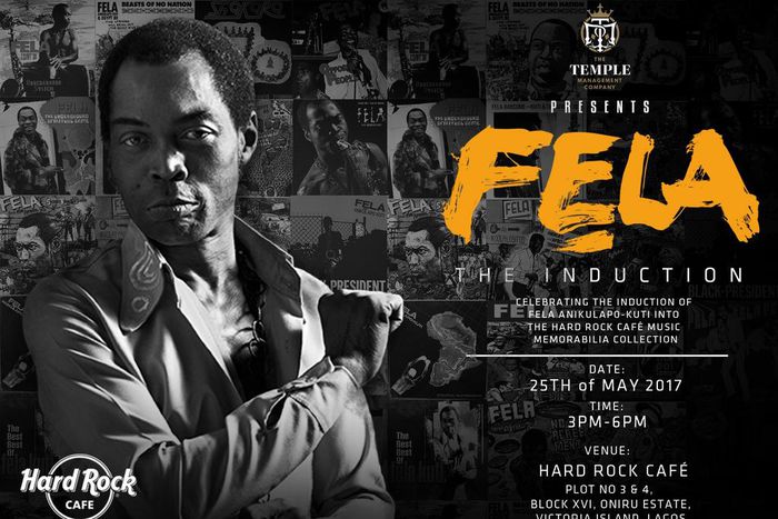 Fela Kuti to be inducted into the Hard Rock Hall of Fame