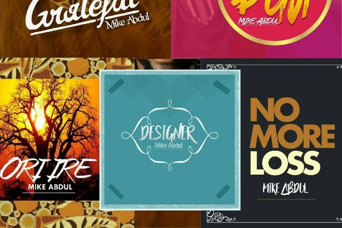 Mike Abdul "Grateful"  EP art