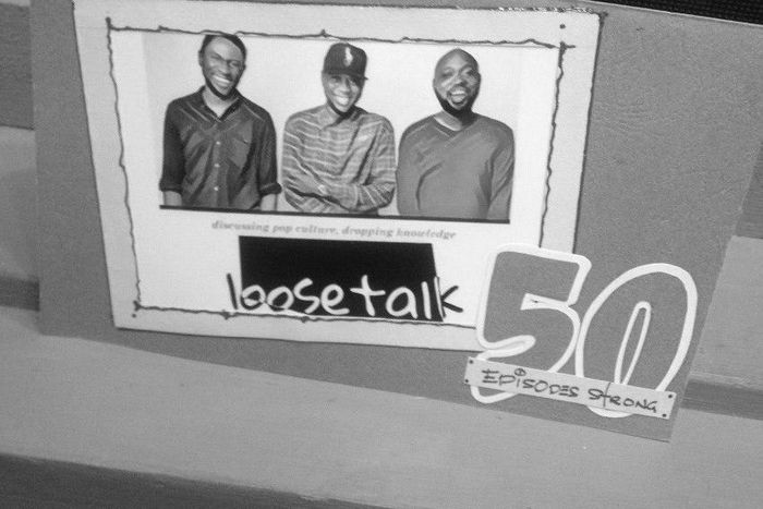 Loose Talk giants celebrate episode 50