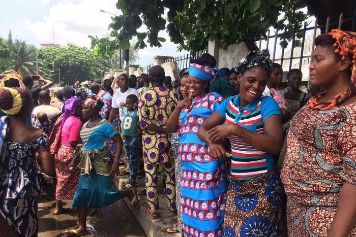 Otodo Gbame residents celebrate as a Lagos High Court judge rules in their favour against the state government