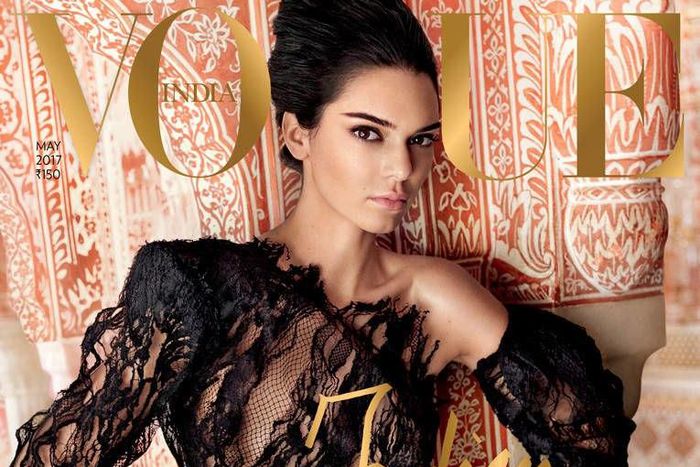 Kendall Jenner receives backlash for covering Vogue India 10th anniversary cover