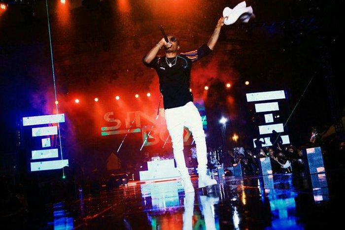Wizkid turns up for his Kenyan fans