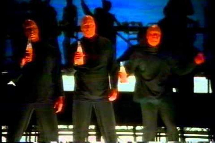 Three Orange Men, an advertising phenomenon in the 90s