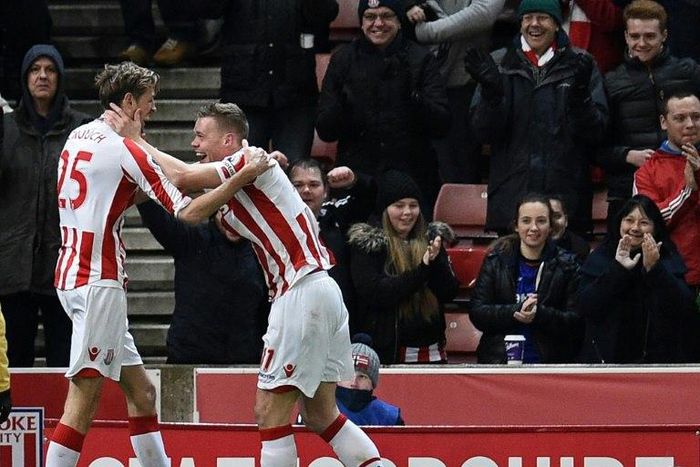 Peter Crouch scored one goal and set up another as Stoke beat Sunderland 3-1 on January 14, 2017