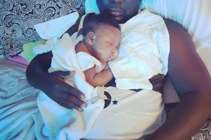 Seyi Law and daughter, Tiwaloluwa