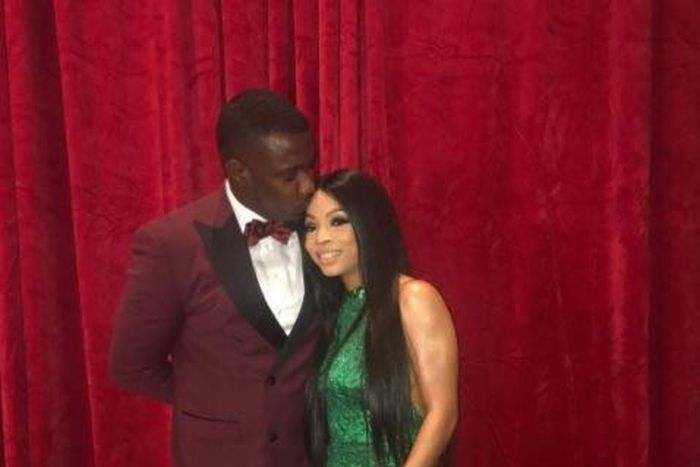 Toke Makinwa and John Dumelo at the Glitz Africa style awards 2017