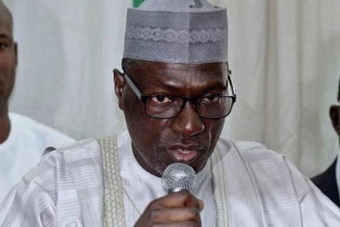 The Chairman of the PDP caretaker committee - Ahmed Makarfi