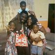 Mercy Johnson's happy family