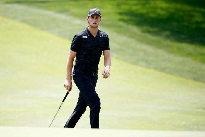 Thomas Pieters of Belgium rolled in five birdies during the first round of the World Golf Championships at Firestone Country Club South Course on August 3, 2017 in Akron, Ohio