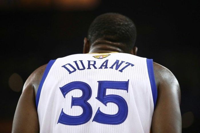 Kevin Durant signed for the Golden State Warriors in 2016