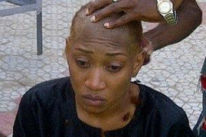 Shaving the hair of an Igbo widow