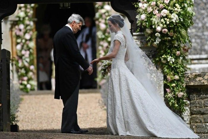 Pippa Middleton, whose sister Kate is married to Britain's Prince William, was to be wed on Saturday