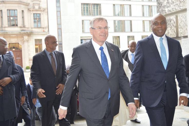 Senate President, Dr Bukola Saraki in Germany