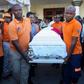 The coffin of Dominican journalist Leonidas Martinez is carried during his funeral in San Pedro de Macoris, Dominican Republic on February 15, 2017, the day after he was shot dead alongside broadcaster Luis Manuel Medina