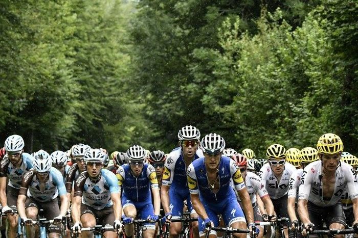 Tour de France cyclists will be resting after a gruelling ninth stage of the race that saw five riders crash out