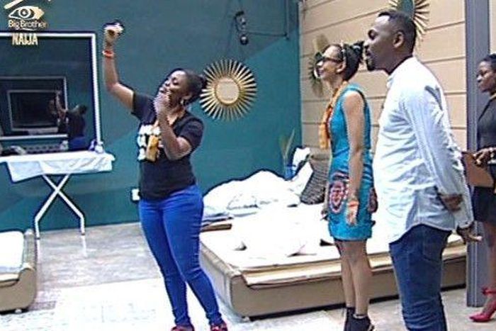 CEO Payporte, Mr Eyo Bassey visits the housemates