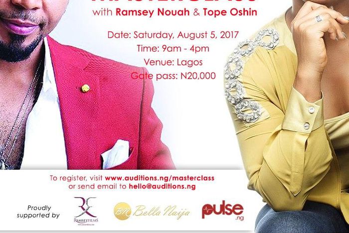 Acting Masterclass with Tope Oshin and Ramsey Nouah
