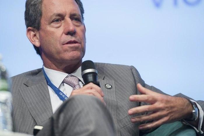 Peru's Finance Minister Alfredo Thorne, pictured in 2016, was heard in a leaked recording apparently pressuring a senior financial official to approve an airport construction contract in return for an increased budget allocation